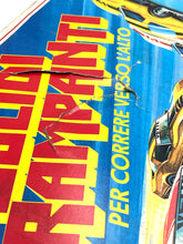 Load image into Gallery viewer, Cover detail of Tyco Daredevil Super Cliff Hangers game box with bold text and illustrated graphics.