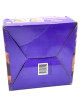 Load image into Gallery viewer, Back view of packaging box showing square shape and barcode.