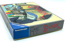 Load image into Gallery viewer, Ravensburger Vintage Board Game Shark angled side view displaying the game title.
