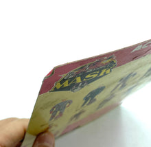 Carica l'immagine nel visualizzatore di Gallery, Side view of Kenner MASK M.A.S.K. packaging showing slight bend detail in yellow and red.