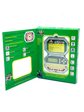 Carica l'immagine nel visualizzatore di Gallery, Open game box view of Bandai Power Rangers showing game components and instruction area.