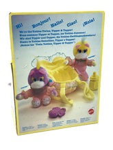 Carica l'immagine nel visualizzatore di Gallery, Packaging of Mattel Turtle Tots featuring two toy figures and colorful design.