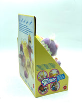 Carica l'immagine nel visualizzatore di Gallery, Detail of yellow Turtle Tots plush toy with included accessory and big eyes.