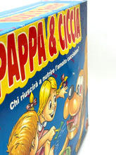 Load image into Gallery viewer, Close-up of the Pappa e Ciccia 1992 game board design