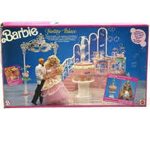 Load image into Gallery viewer, Barbie Fantasy Palace Playset (1990) – Rare Euro Edition – New Sealed