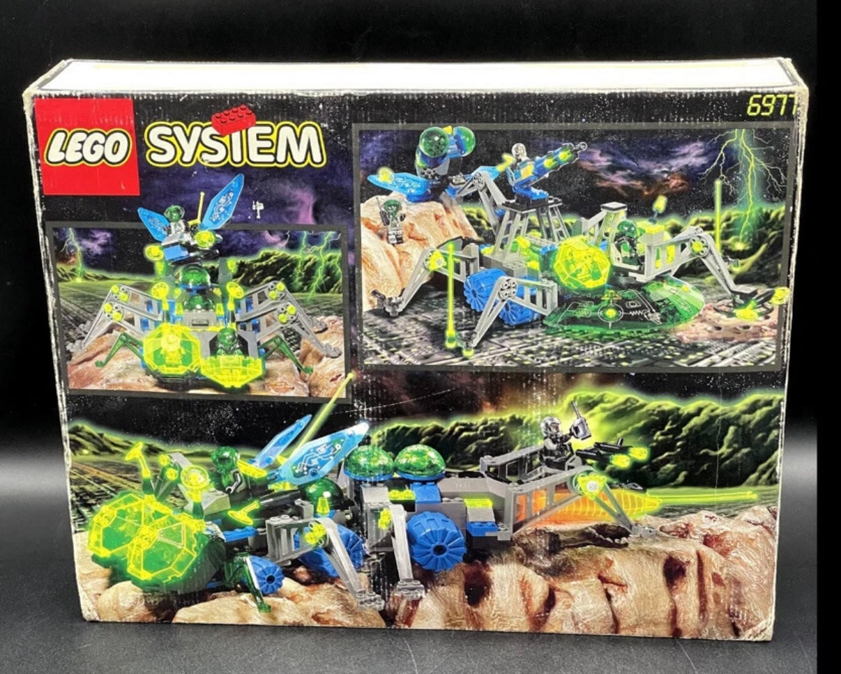 LEGO 6977 Arachnoid Star Base – 1998 Space Insectoids, RARE NOS