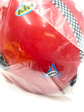 Load image into Gallery viewer, Vintage 1970s Ferrari Mazzini Motocross Carnival Costume with KTM Helmet