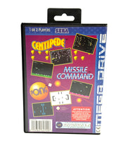Load image into Gallery viewer, Arcade Classics (Command • Centipede • Pong • Missile) – SEGA Mega Drive (New Old Stock, Never Used)