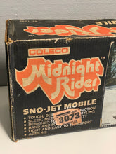 Carica l'immagine nel visualizzatore di Gallery, Coleco 1983 SNOW SKI-DOO Sno-jet mobile Sled Midnight Rider