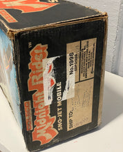 Carica l'immagine nel visualizzatore di Gallery, Coleco 1983 SNOW SKI-DOO Sno-jet mobile Sled Midnight Rider