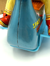 Load image into Gallery viewer, Masudaya Tin Litho Space Scooter Astronaut Rider – 1960s Vintage Japan