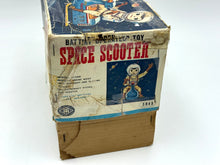 Load image into Gallery viewer, Masudaya Tin Litho Space Scooter Astronaut Rider – 1960s Vintage Japan