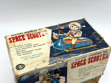 Load image into Gallery viewer, Masudaya Tin Litho Space Scooter Astronaut Rider – 1960s Vintage Japan