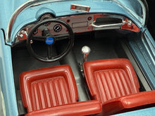 Load image into Gallery viewer, BBurago 1955 Lancia Aurelia B24 Spider – 1/18 Die-Cast Model (Blue, 1980s Vintage)