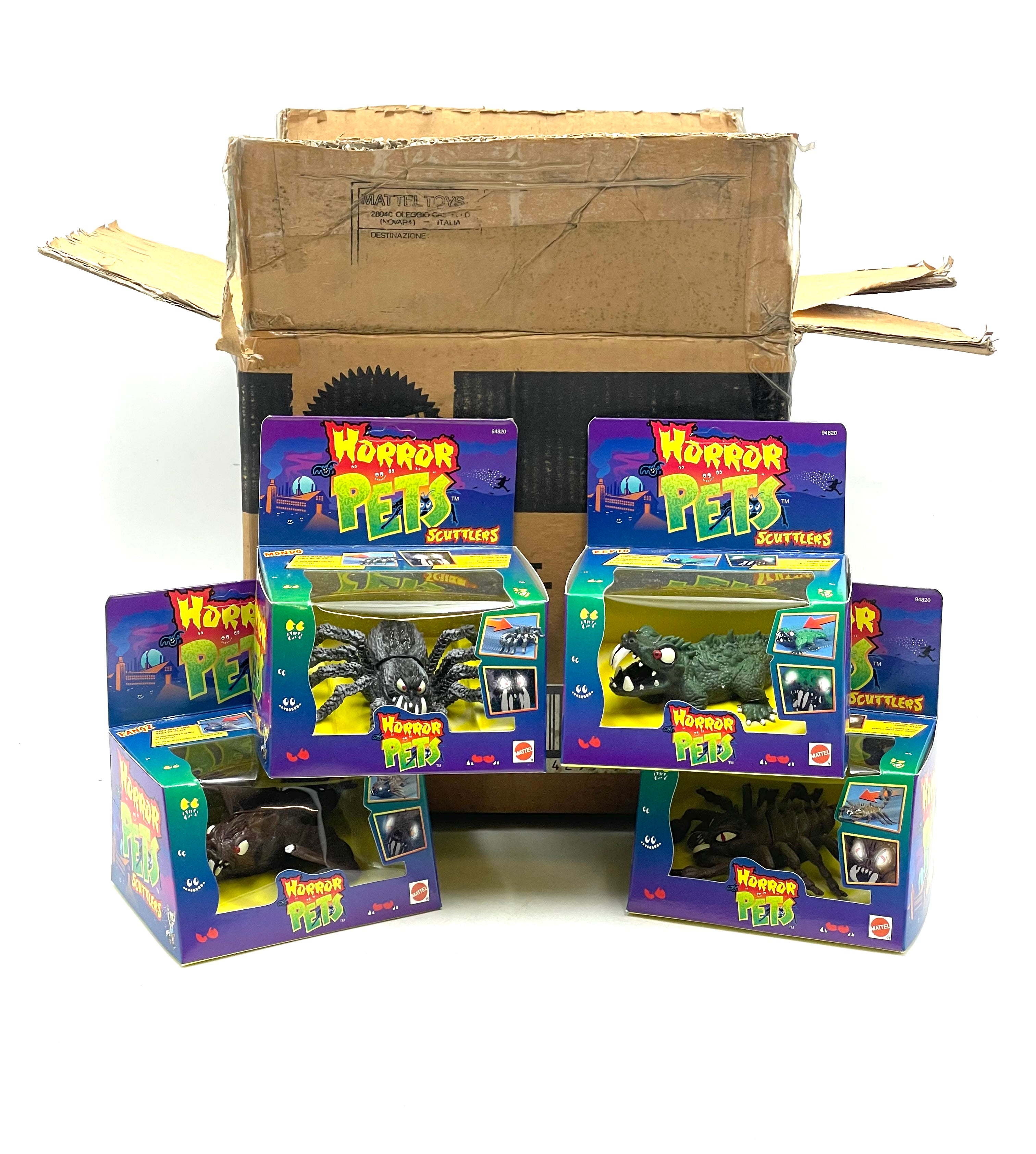Horror Pets Scuttlers (A) / ホラーペッツ Vintage Mattel Horror Pets Scuttlers serie completa e