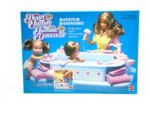 Carica l'immagine nel visualizzatore di Gallery, 1987 Mattel Heart Family Bathtub playset nuovo vecchio stock nuovo vecchio stock