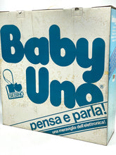 Carica l'immagine nel visualizzatore di Gallery, 1983 Sebino Baby Uno Pensa e Parla bambola nuova, vecchio stock