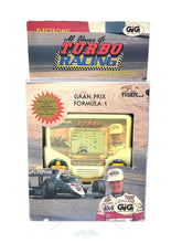Carica l'immagine nel visualizzatore di Gallery, Videogioco portatile Turbo Racing Gig Tiger Electronics Data East del 1988