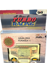 Carica l'immagine nel visualizzatore di Gallery, Videogioco portatile Turbo Racing Gig Tiger Electronics Data East del 1988