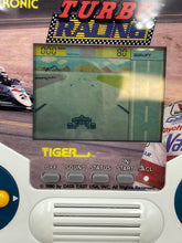 Carica l'immagine nel visualizzatore di Gallery, Videogioco portatile Turbo Racing Gig Tiger Electronics Data East del 1988