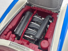 Load image into Gallery viewer, Burago Mercedes 300SL Cream Mille Miglia 1/18 vintage die cast