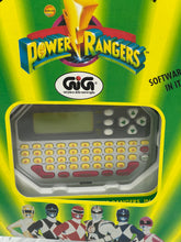 Load image into Gallery viewer, 1995 Bandai GiG Handheld Power Rangers Electronic Power Diary new old stock