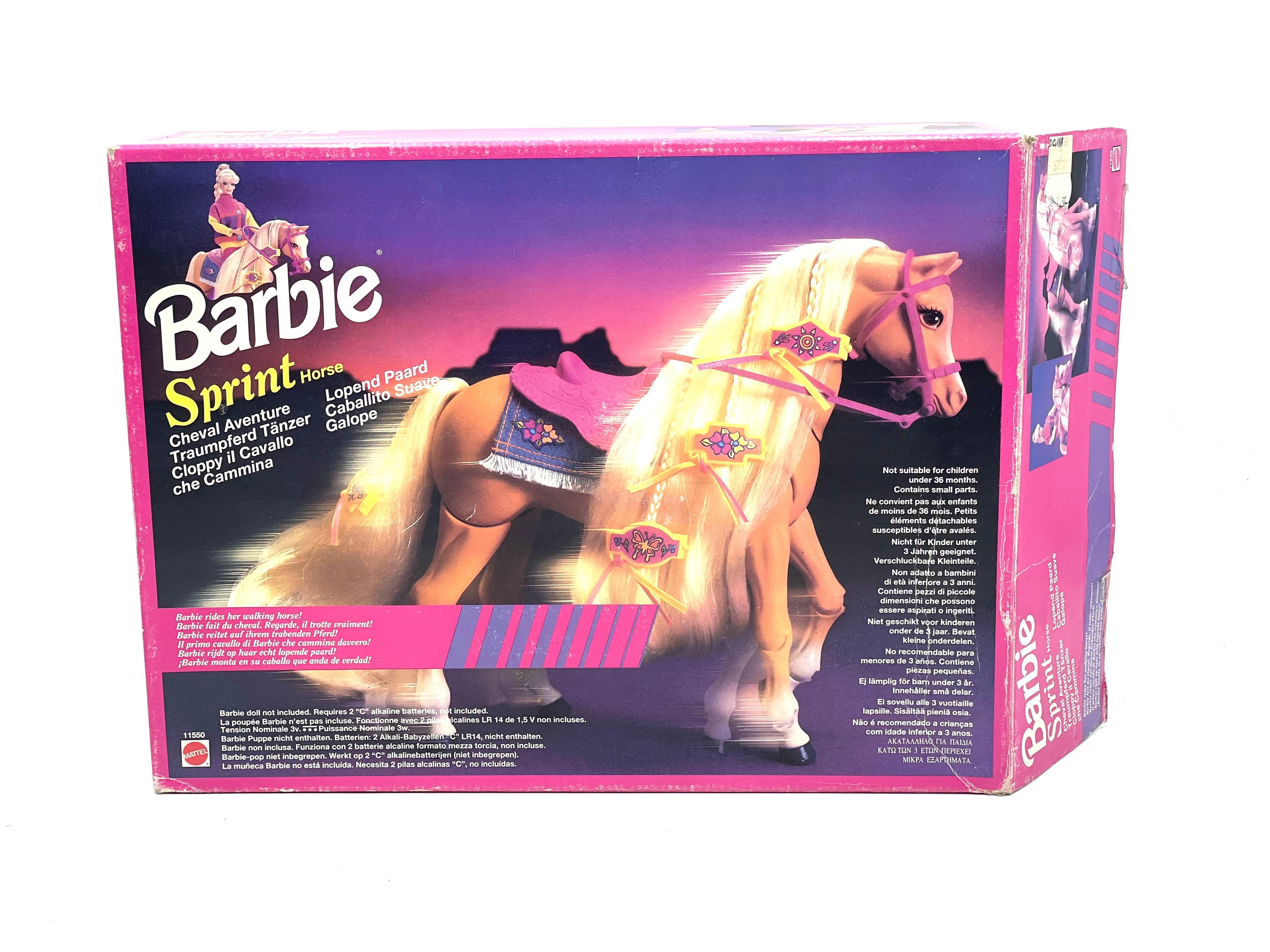 Barbie Frv36 Cavallo Barbie Che Cammina Barbie DreamHorse Cavallo