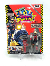 Carica l'immagine nel visualizzatore di Gallery, 1992 Tyco GiG Crash Dummies Junkman Junkbot Gli Sbullonati Gomma Forata nuovo vecchio stock