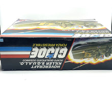 Load image into Gallery viewer, Side panel of 1984 G.I. Joe hovercraft package