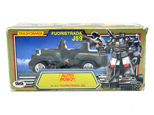 Load image into Gallery viewer, Transformers G1 Diaclone J59 Jeep No.12 Hound Canguro front view
