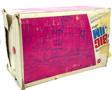 Load image into Gallery viewer, Original box of 1971 Mattel Big Jim Sports Camper showing storage wear