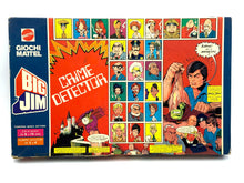Carica l'immagine nel visualizzatore di Gallery, Front view of Big Jim Crime Detector board game box
