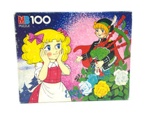 Carica l'immagine nel visualizzatore di Gallery, Front view of 1978 Candy Candy anime puzzle box, used but complete