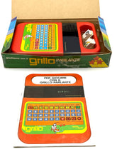 Load image into Gallery viewer, Fully functional Grillo Parlante vintage Italian learning toy by Texas Instruments
