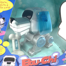 Carica l'immagine nel visualizzatore di Gallery, Blue Hasbro Poo-Chi Bow-Chi robotic dog and original sealed box