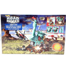 Load image into Gallery viewer, Front view of Hot Wheels Liberty Base Playset from 1995