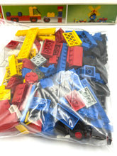 Load image into Gallery viewer, Close-up showing vintage wear and incomplete parts of LEGO 362 Windmill