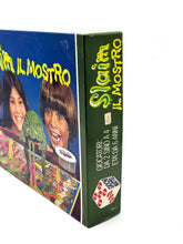 Carica l'immagine nel visualizzatore di Gallery, Side view of Mattel Slaim Il Mostro 1977 retro slime toy packaging
