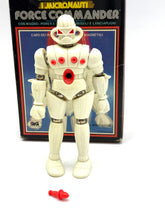Carica l'immagine nel visualizzatore di Gallery, Vintage Micronauts Force Commander figure by Mego GiG missing some parts