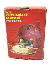 Carica l'immagine nel visualizzatore di Gallery, Puffi vintage anni '80 Puffi Parlanti - La casa di Puffetta di Mattel