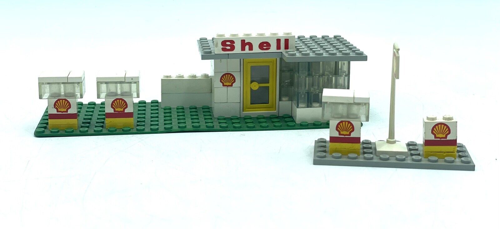 Gas Station Old Lego System Sets Shell Service Station, 377
