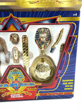 Load image into Gallery viewer, Detailed view of Golden Pharaoh's accessories and design 2