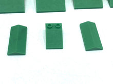 Carica l'immagine nel visualizzatore di Gallery, Vintage anni '70 Lego System minitalia tetto verde lotto 12 pezzi