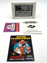 Load image into Gallery viewer, Vintage Snes Super James Pond (used) + Nintendo Scope New old stock