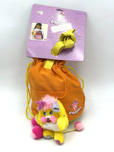 Load image into Gallery viewer, 1986 Mattel Popples “Puffling” Poppolini Plush Bag – Vintage New Old Stock