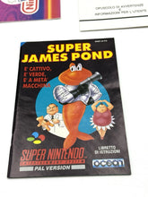Load image into Gallery viewer, Vintage Snes Super James Pond (used) + Nintendo Scope New old stock