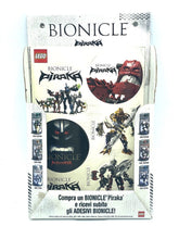 Carica l'immagine nel visualizzatore di Gallery, Lego Bionicle Piraka set adesivi + espositore per negozio