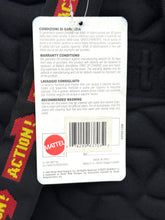 Load image into Gallery viewer, Close-up of original Mattel product tag on vintage Street Sharks backpack