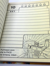 Carica l'immagine nel visualizzatore di Gallery, Transformers Italian Diary – 1986 Hasbro GIG First Edition New Old Stock
