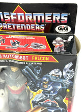 Carica l'immagine nel visualizzatore di Gallery, Transformers G1 Pretenders Falcon Waverider – 1987 GIG Complete Set
